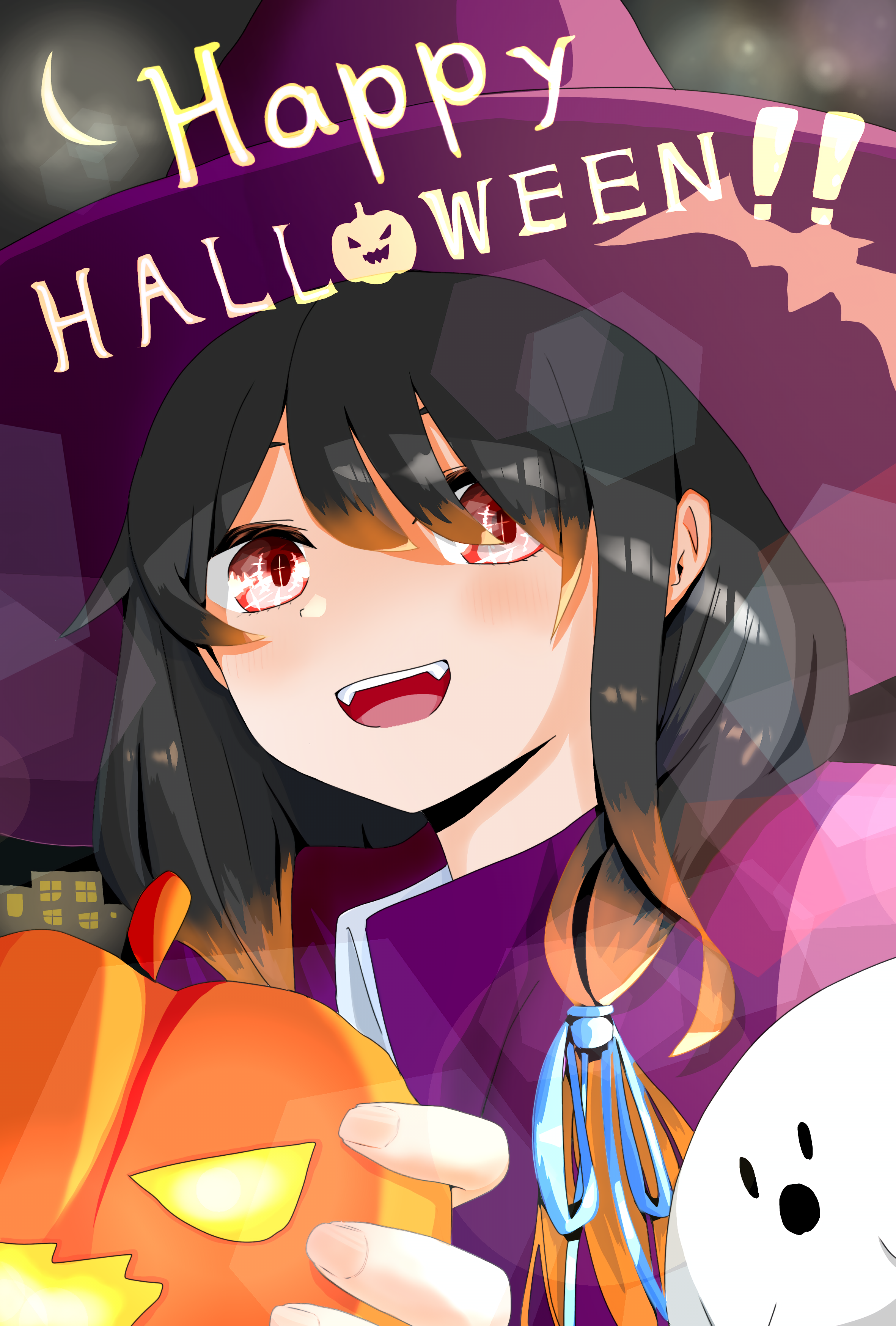ハロウィーン記念イラスト2024